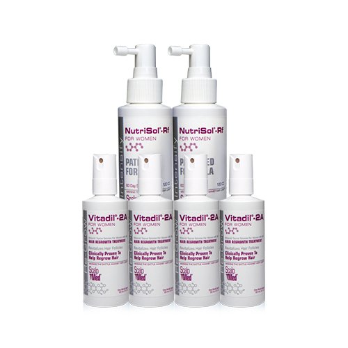 Scalp Med Women's 4-month Re-growth Hair Kit, Un-scented,1 Count