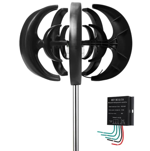 ZHLINGQ 2000W Wind Turbine Generator Kit - 12V