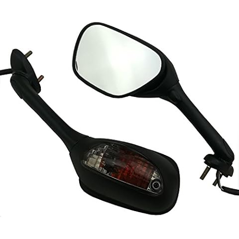 OKSTNO Rearview Mirrors for Suzuki Gsx-R 600/750 2006-2015, Suzuki GSX-R1000 2001-2015 Cover
