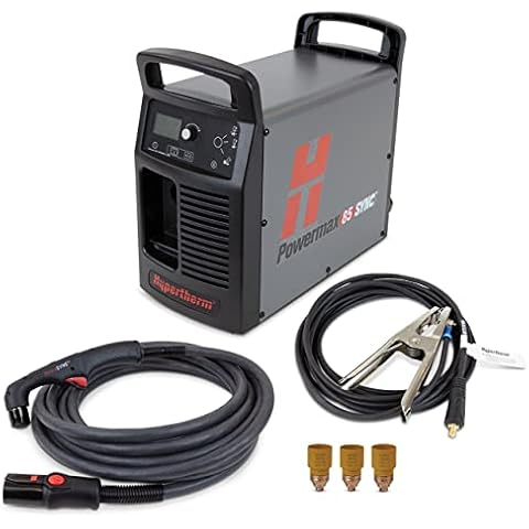 Hypertherm Powermax 85 SYNC Plasma Cutter w/ 25 ft. 75 Degree Handheld Torch 087183 Cover