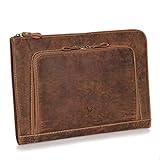 aktentasche leder herren braun 43 cm hedin UNIVERSAL - Nutze diese Arbeitstasche als Ringbuch Mappe, Laptoptasche, Konferenzmappe, Dokumentenmappe oder Lehrertasche. Die Möglichkeiten dieser Business Hülle sind nahezu grenzenlos.