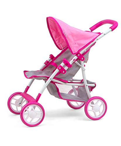 Preisvergleich Produktbild Milly Mally 5901761124965 Dolls' pram Natalie Prestige, rosa