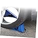 COOLHIYA High Resistance Car Anti-Slip Blocks 2 Stops Wheel Alignment Block for Safety