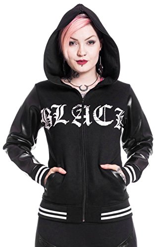 Heartless Clothing - Sudadera con capucha - Básico - Manga Larga - para mujer negro X-Large