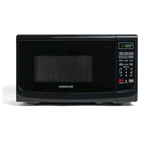 Farberware Compact Countertop Microwave Oven, 0.7 Cu. Ft. Cover