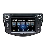 NVGOTEV Car Radio DVD Player Navigation Fits for Toyota RAV4 2006-2012 Auto Audio GPS Bluetooth Multimedia Stereo