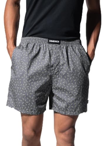 Image of DaMENSCH Regular Fit Solid 100% Soft & Durable Cotton Boxer Shorts Dual Pockets Anti-Bacterial Moisture Wicking Microfibre Waistband Ultra-Light Boxers for Men