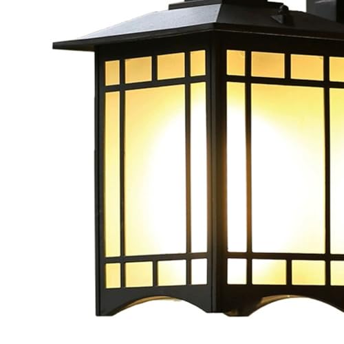 Aplique impermeable retro europeo de pared con resistencia para pasillo exterior 6