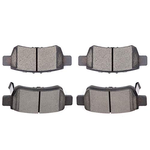 Image of cciyu D1088 Rear Ceramic Brake Pads Kits 4pcs fit For 2005-2010 For Honda Odyssey