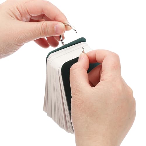 PATIKIL 600 peças de cartão de estudo em branco com índice, cartões de 8,9 x 5 cm, cartão de estudo,