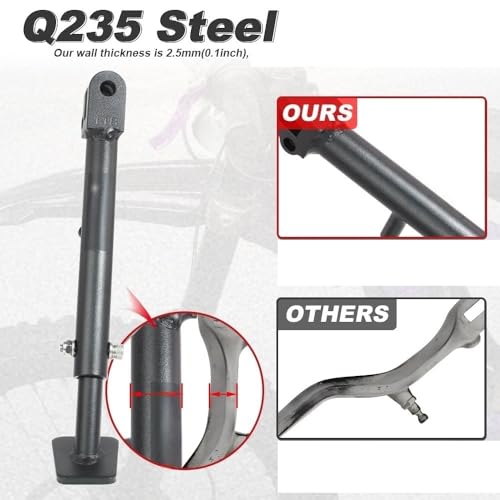 Béquille réglable en aluminium pour SurRon Light Bee et Talaria Sting, support robuste - 4
