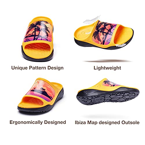 UIN Men's Casual Sandals Comfort Slippers Soft Quick Drying Non-Slip for Beach, Outdoor & Indoor Summer Vibe4