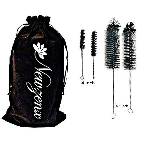 Buy Newzenx Bong & Pipe Cleaner Brush (6.5" 2pcs 4" 2Pcs) Combo Pack
