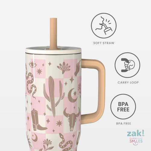 Image of Zak Designs Desert Dreams 30 oz Spill-Proof Insulated Travel Tumbler