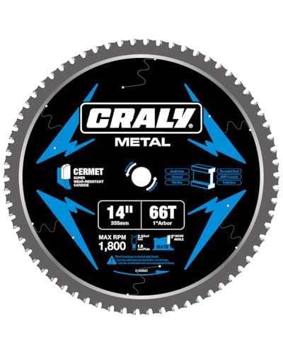 CRALY C1466MC 14 Inch 66 Teeth Metal Cutting Blade