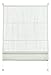 GARDINIA Store Romain à Clipser, Transparent, Kit de Montage Inclus, Store Romain à 2 Rails EASYFIX, Blanc, 70 x 140 cm (LxH)