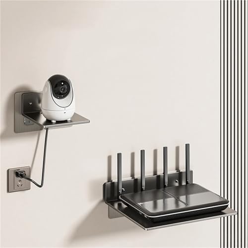 Soporte para proyector sin taladro para solucionar el desorden de cables 3