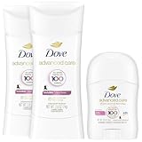 Dove Antiperspirant Deodorant for Women, Clear Finish, 2-Pack + Travel-Size – No White Marks, Pro-Ceramide Technology, Vegan & Cruelty-Free