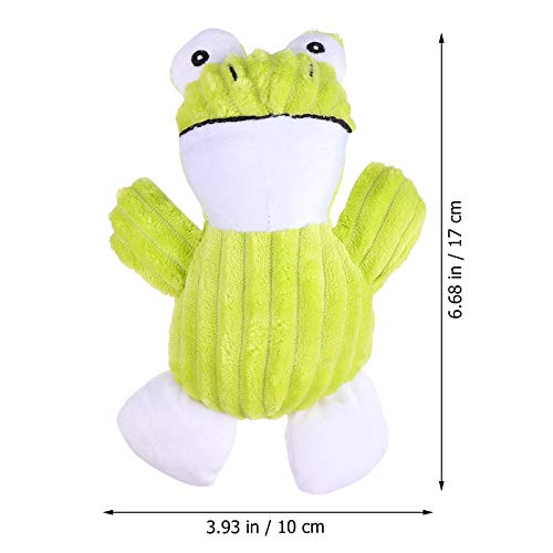 TEHAUX 2 peças de brinquedo de pelúcia para animais de estimação Brinquedo de mastigar para animais