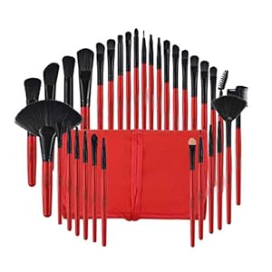 Makeup Brush Professional 32Pcs/Set Makeup Brush Foundation Eye Shadows Lipsticks Powder Make Up Brushes Tool Bag Kit (Color : 05) (6)