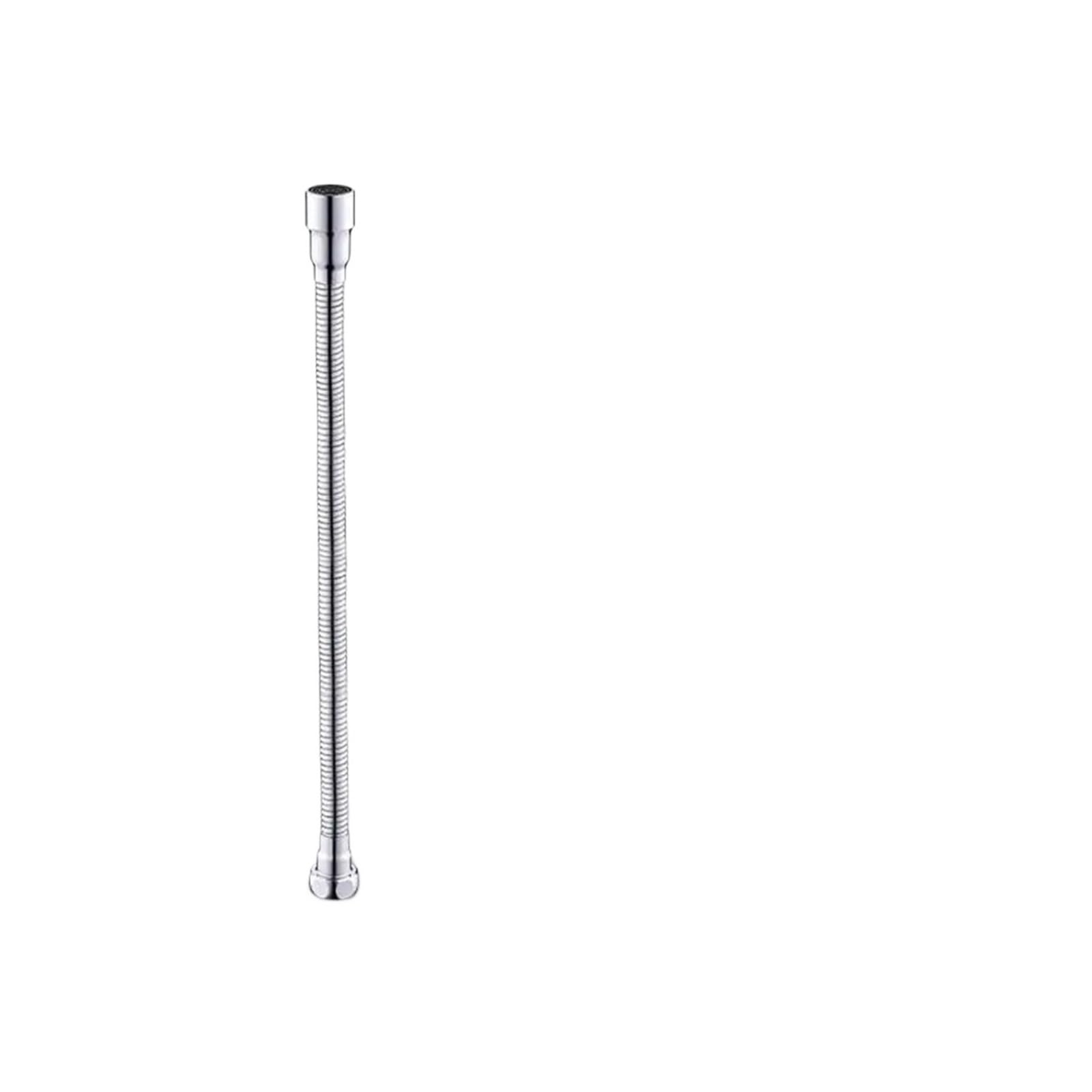 Goxqit One Color 4 Pcs Stainless Steel Tap Extender With Flexible Pipe For Bathroom Use For Kitchen Basin(50Cm)
