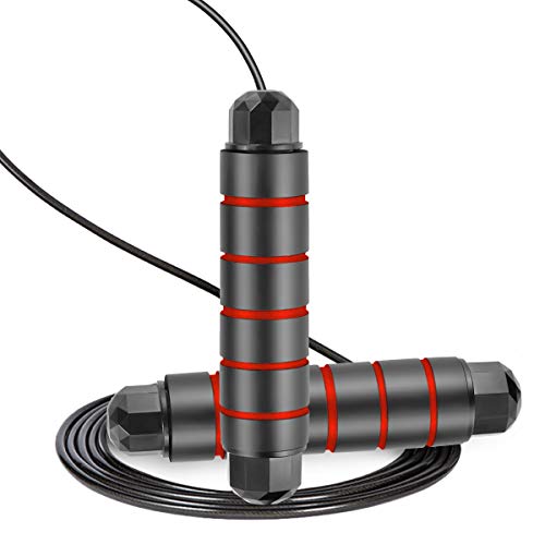DOSNTO Cuerda para Saltar Regolabile, Niños Adulto Cuerda de Salto, Comba Crossfit...
