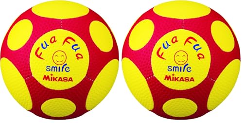 �~�J�T(MIKASA) �W���j�A �T�b�J�[�{�[�� 4�� �ӂ��ӂ��X�}�C���T�b�J�[ (���w���p) �C�G���[/���b�h �D���{�[�� FFF4-YR (× 2)