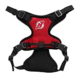 Littlearth NHL New Jersey Devils Pet Front Clip Harness, Team Color, X-Small
