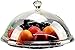 Plaque d'affichage dessert Hotel Plaque de fruits, Réception Restaurant Assiette Décorative Couverture en plastique Transparent Dôme Home Cheese Board Stand de gâteau for gâteaux, pâtisseries, fruits,