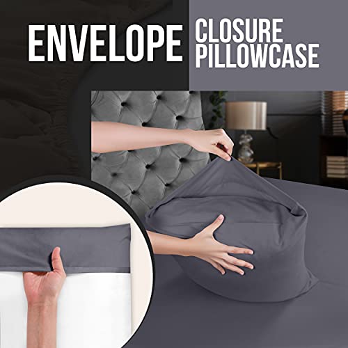 Utopia Bedding Twin Xl Sheets - 3 Piece Bedding - Brushed Microfiber - Shrinkage And Fade Resistant - Easy Care (Twin Xl, Grey) #TOP4