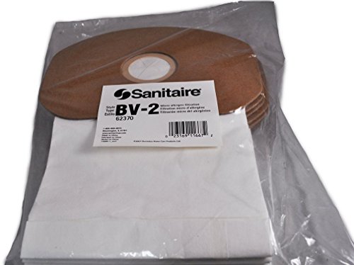 Eureka/Sanitaire BV-2 Paper Back Pack Vacuum Bags, 10 per Pack