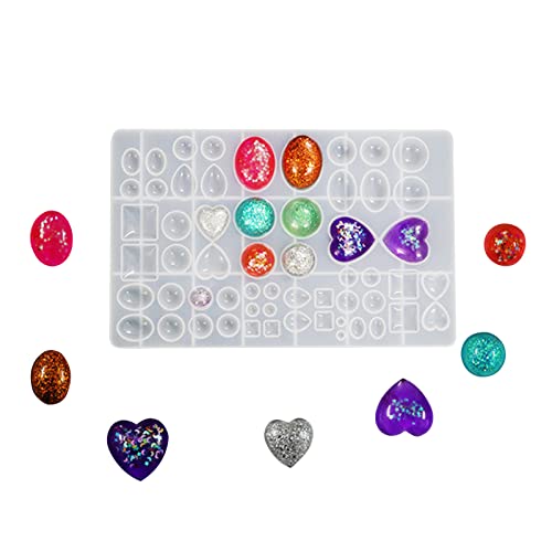 Homesen produtos de bricolage 127Pcs DIY Alphabet Resin Casting Molds Letter Numbers Crafts Making A