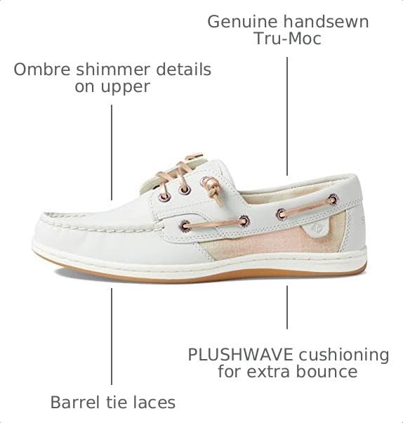 Image of Sperry Women's Songfish 3-Eye Leather Boat Shoe
