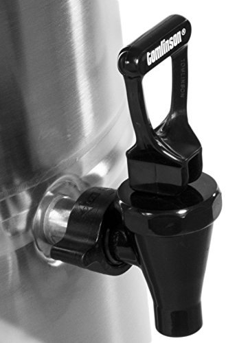 Chef's Supreme - 5 Gal. Stainless Round Tea Dispenser, Each #TOP4