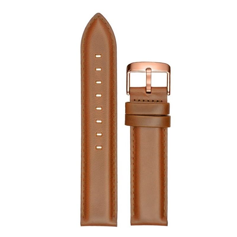 Bracelet de montre en cuir pour Daniel Wellington en vachette véritable
