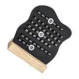Réglage manuel de la date : la date circulaire conçue permet des modifications manuelles faciles, ce qui en fait un calendrier perpétuel, des calendriers de bureau en bois, un calendrier pour bureau