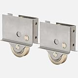 2 Pack Sliding Patio Door Roller Assembly Fits for Pella Wood Glass Doors P/N #0C8P0001 (1992 to P), 1-1/2