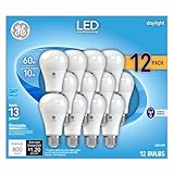 GE Daylight LED 60W Equivalent General Purpose A19...