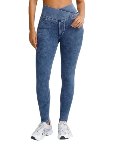 Image of BRXL Skinny Jeans for Women High Waisted Jegging Denim Legging with Pockets