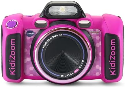 VTech KidiZoom Duo Camera FX Kids Digital Dual Cameras, Pink