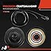 A-Premium Air Conditioner AC Compressor Clutch Kit Compatible with Hyundai Sonata 2006-2009 & Kia Optima 2007-2008, 2.4L