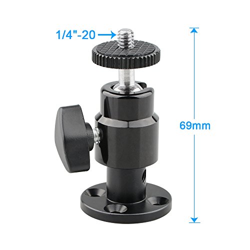 Camvate Photography Photo Studio Video Wall Ceiling Mount With 1/4"-20 Thread For Monitor & Cctv Dvr Home Installation Surveillance System - 1180 #TOP1