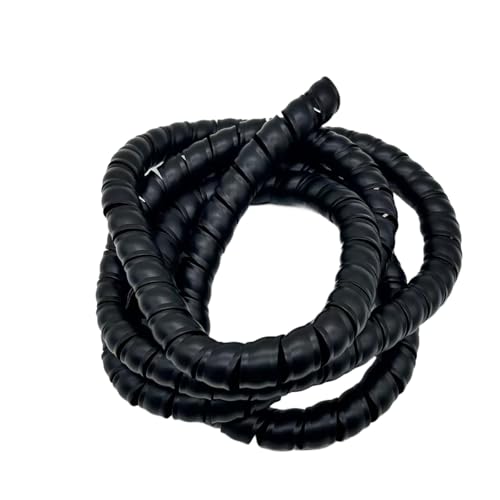 Styire Funda organizadora de Cables en Espiral de 2 Metros, ignífuga, for Cubrir Cables. Protector Cubierta