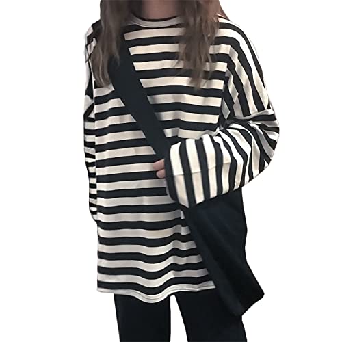 トップス evisen STRIPE CROCHET SHIRT - BLACK Evisen Skateboards TOPS STRIPE CROCHET SHIRT - BLACK