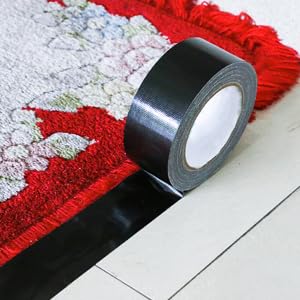 Image of Heavy Duty Black Duct Tapes 10 Rollsx1.88 Inchx33 Yards, Waterproof and Tear by Hand No Residue, Bulk Value for Home Use, Do-It-Yourself Projects and Repairs