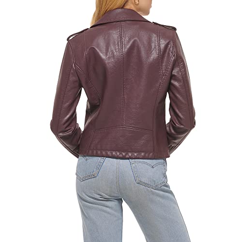 Image of Levi's Women's Classic Faux Leather Moto Jacket Coat