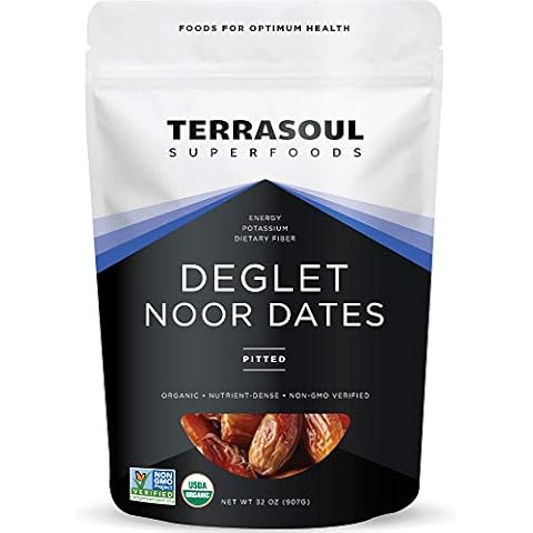 Terrasoul Superfoods Organic Deglet Dates, 2 Lbs Cover