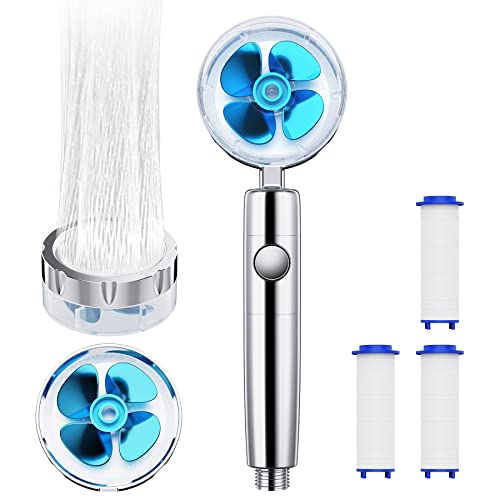 Shower Head Handheld Turbocharged Pressure Propeller Shower Propeller