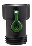 5 Pack - Orbit Plastic Garden Hose Faucet Shut-off Coupling
