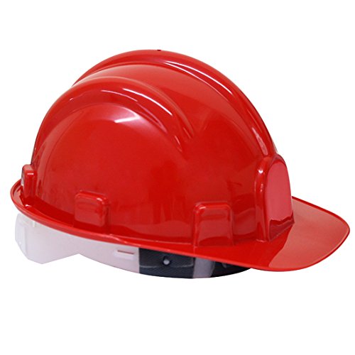 Safety Products SP Safety Helmet with Chin Line up Back Adjustment Strap Red (B075WTL37F) Amazon Price History, Amazon Price Tracker